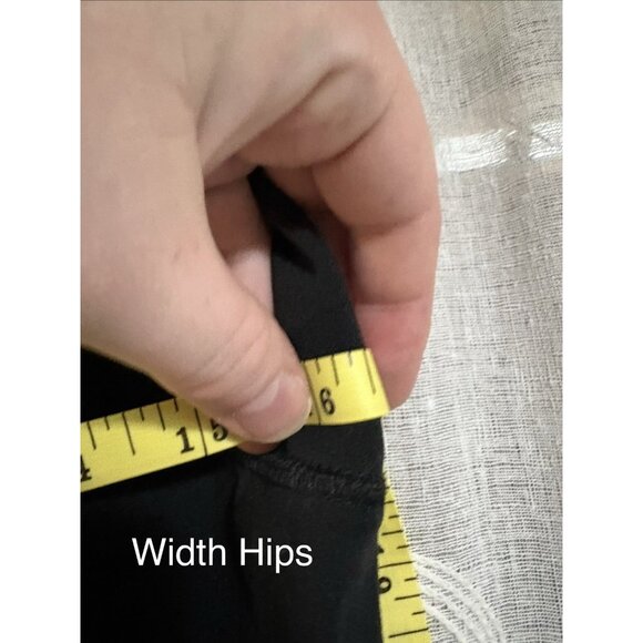 Velocity Active Stretch Margot Flare Black Wide Leg Yoga Pants Size 1X Women’s - Picture 7 of 9